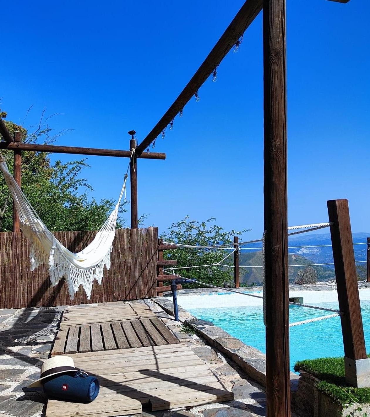 Refugio Del Aguila "Casa Diaman" Pensionat Guejar Sierra Exteriör bild