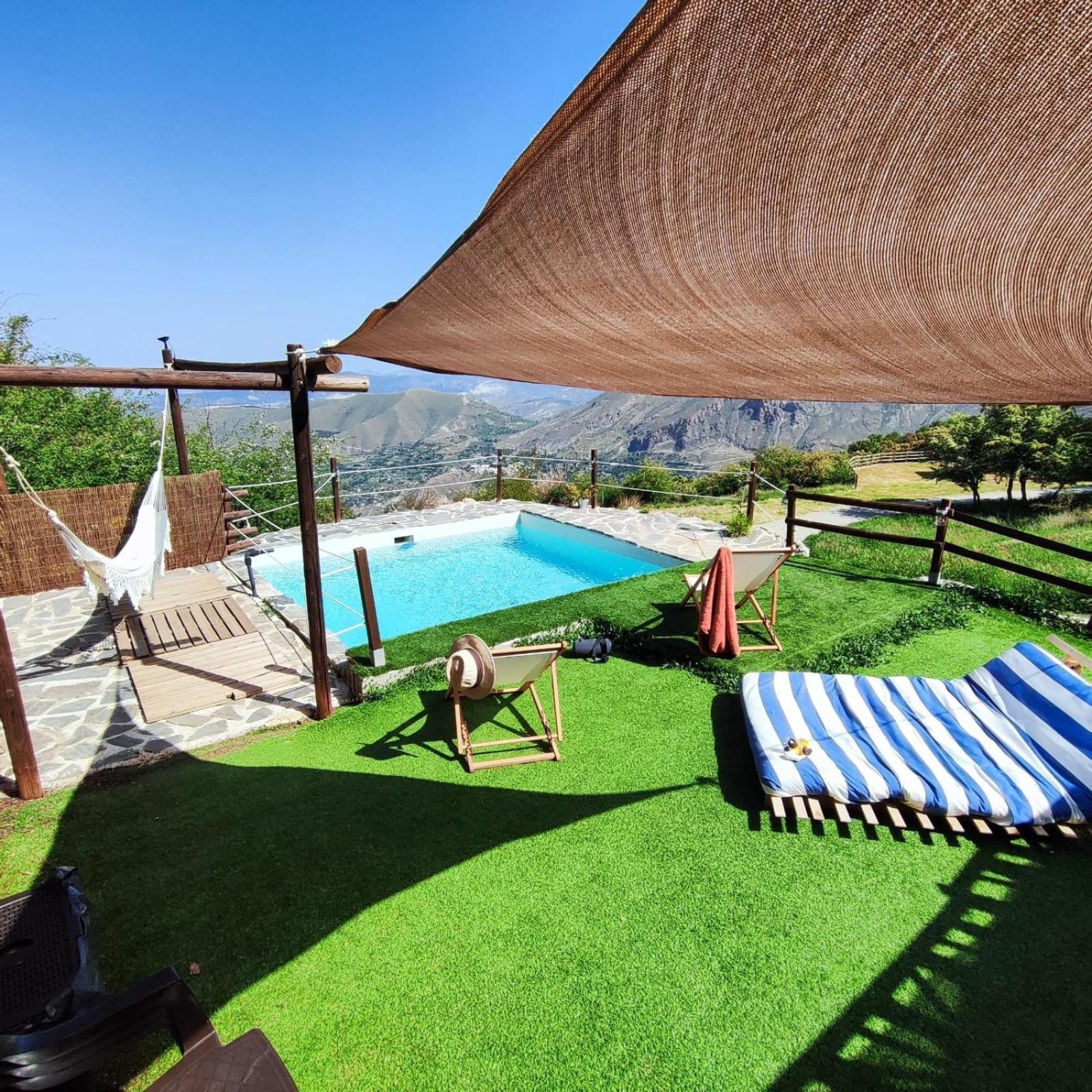 Refugio Del Aguila "Casa Diaman" Pensionat Guejar Sierra Exteriör bild